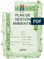 Plan de Gestion Ambiental Word