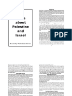 Facts About Palestine and Israel: Presented By: World Islamic Network