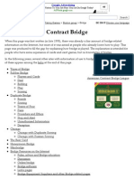 Bridge - Rules and Variations of The Card Game