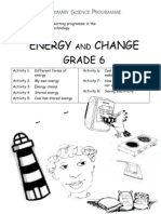 Energy and Change (Grade 6 English)