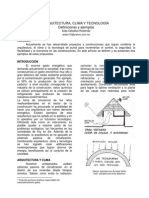 Arquitectura, Clima y Tecnología Conceptos