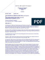 Standard Oil Co. vs. Arenas (G.R. No. L-5921. July 25, 1911) Insanity. FT