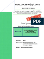 Connaissance de La Mecanique Theorique RDM BTP TSCT