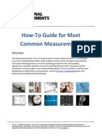 How-To Guide For Most Common Measurements