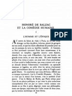 Balzac Et La Comédie Humaine