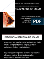 Patologia Benigna de Mama