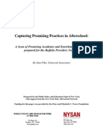 Capturing Promising Practices in Afterschool: A Scan of Promising Academic and Enrichment Activities