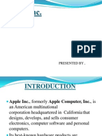 Apple, Inc