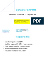 Aprendesap - Curso MM - 13.2 Registro Info