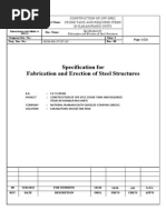 90206-000-CV-SP-105 SPECIFICATION FOR Fabrication and Erection of Steel Structures IN ALL AREAS (Rev.A0) PDF