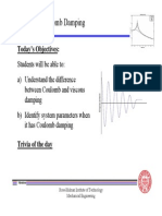 Lecture 5 - Coulomb Damping