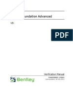 Verification Manual Staad Fundation V8i