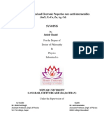 Study of Mechanical and Electronic Properties Rare Earth Intermetallics