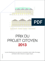 Dossier Presse Prix Du Projet Citoyen - Darwin Bordeaux 