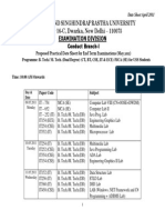 B.tech. M.tech. DD Mca Se Prac