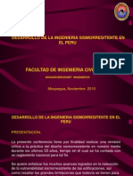 Desarrollo de La Ingenieria Sismorresistente en El Peru