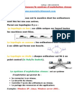 Les Topologies Réseaux Et Le Systeme D Exploitation Reseau