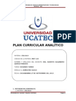 UFGA-GC 002 FORMATO PLAN CURRICULAR ANALÍTICO Módulo Corto