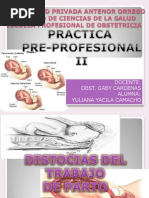 Distocias de Presentacion