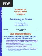 Overview of CICS and DB2 Interface