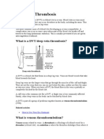 Deep Vein Thrombosis