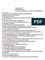 Genetics MCQ