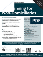 Tax Planning For Non-Domiciliaries: 13th Annual