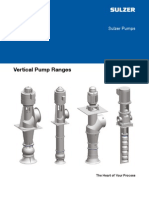 Vertical Pump Ranges: Sulzer Pumps