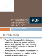 Physiotherapy Assessment in Neurology