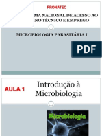 PRONATEC - Microbiologia - Aula 1