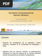 Analisis de Un Harnero Con Ansys