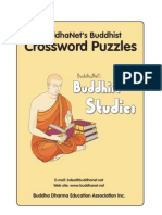 BuddhaNet's Buddhist Crossword Puzzles