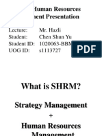 Strategy Human Resources Management Presentation