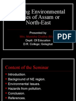 Burning Environmental Issues of Assam or North-East