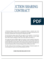 Production Sharing Contract