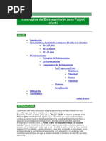 7-Conceptos de Entrenamiento para Futbol Infantil