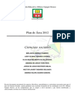 Plan de Area Sociales 2012