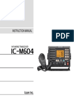 IC M604 Manual