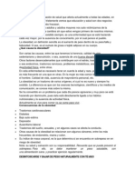 Causas y Consecuencias de La Obesidad