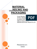 Material Handling and Packaging