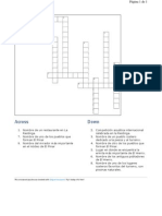 El Pinar Crosswords