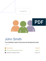 Spidergap's Sample 360 Degree Feedback Report