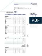 Gpa Calculator