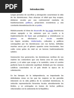 Acontesimiento Historicos de La Republica Dominicana