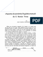 10 Aspectos de Semantica Linguistico Textual de E. Ramon Trives