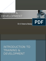 Training & Development - Introduction