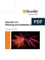 Shoretel 13.1 Install Guide