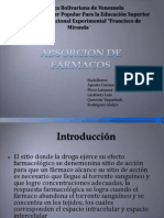 Absorcion de Farmacos