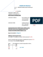 Aporte Unitario de Materiales para Concreto