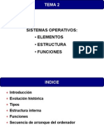 Sistemas Operativos - Elementos, Estructura y Funciones Generales